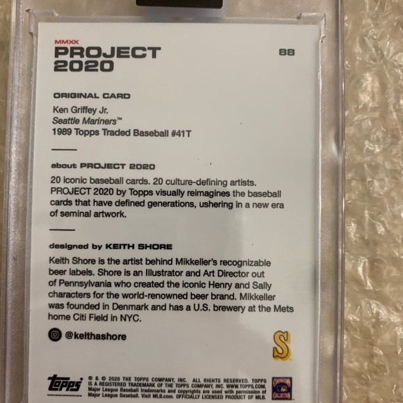 Project 2020 ken Griffey Jr. New! - Picture 5 of 6